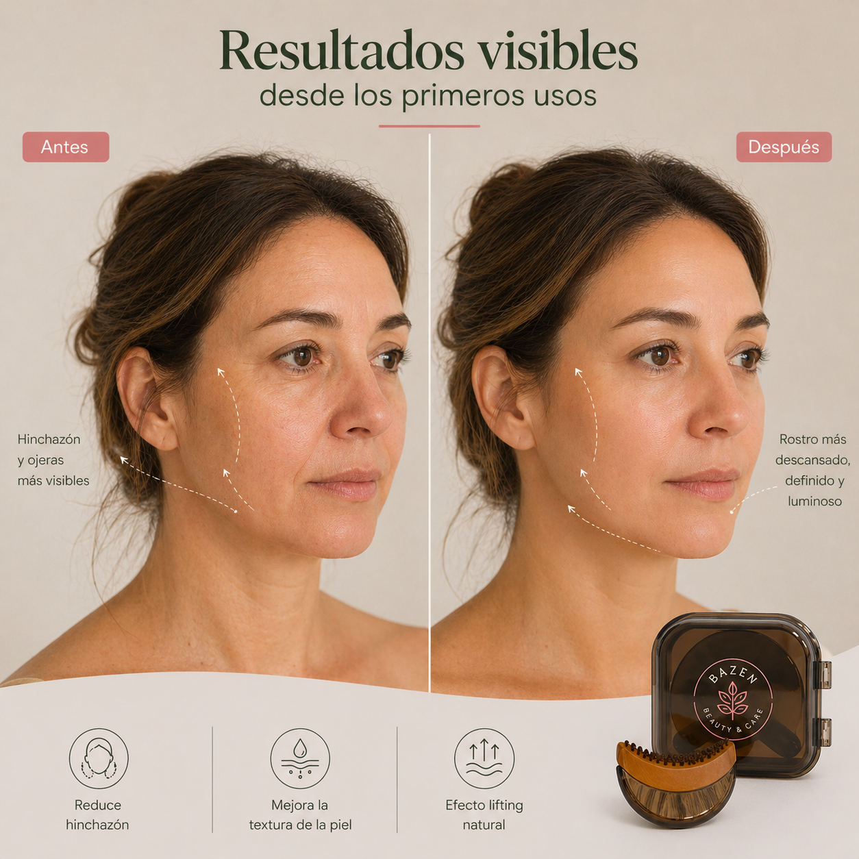 Masajeador Facial Sculpt & Glow Brush™ - BAZEN