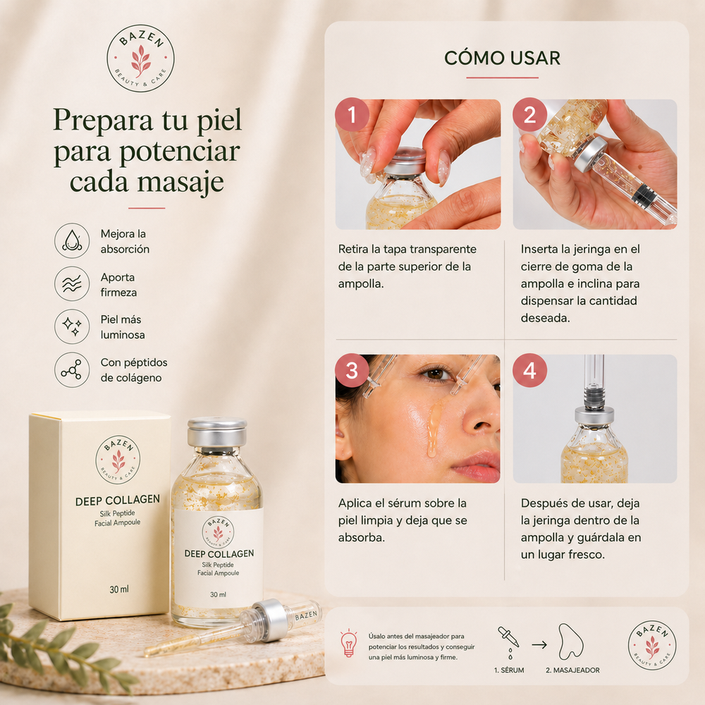 Beneficios y modo de uso del Sérum Activador BAZEN