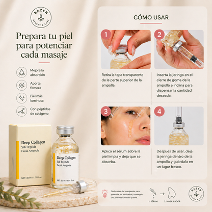 Sérum Activador Ampolla de Colágeno Profundo - BAZEN™