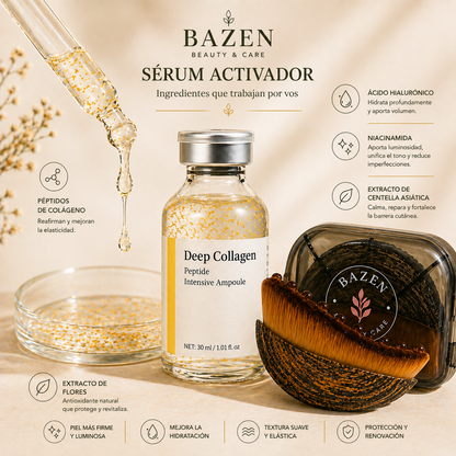 Sérum Activador Ampolla de Colágeno Profundo - BAZEN™